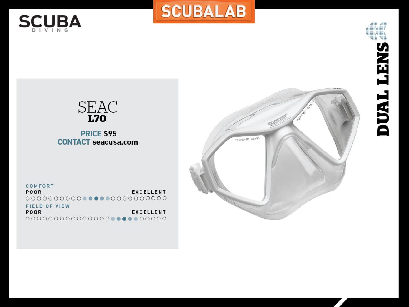 Seac L70 Dive Mask