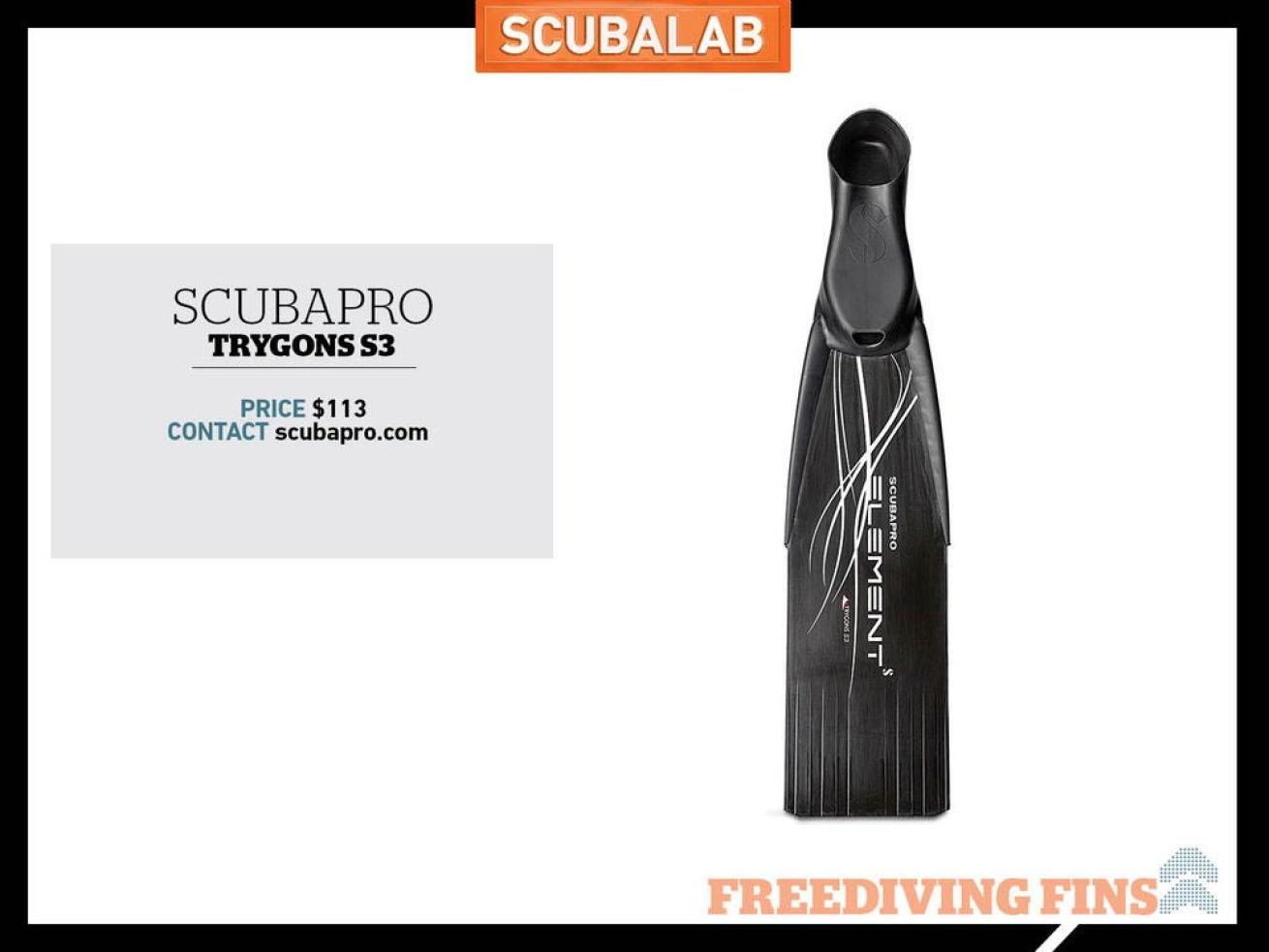 Scubapro Freediving Fin Trygons S3