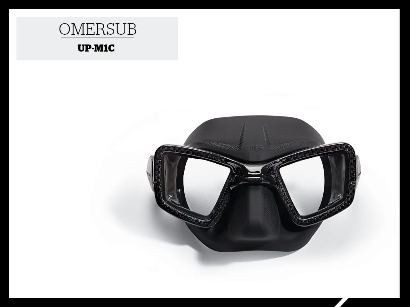 Omer Freediving Mask Black 
