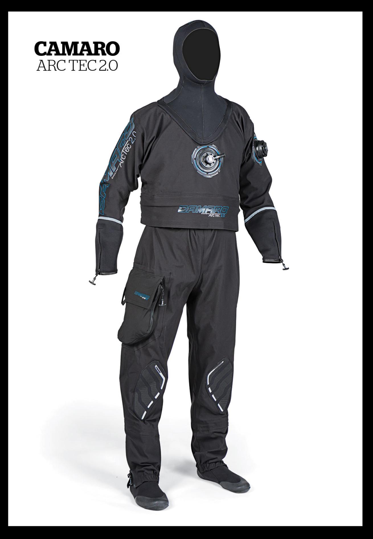 Scuba Drysuit Camaro with Hood Men's Arc Tec 2.0