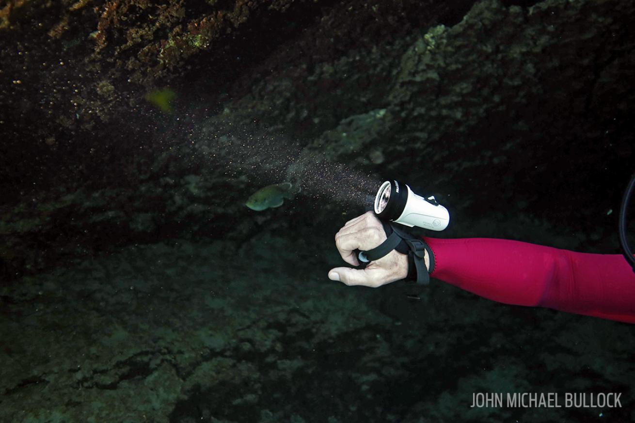 Scuba Diving Light: Sola Dive 1200 Spot Wrist Mount