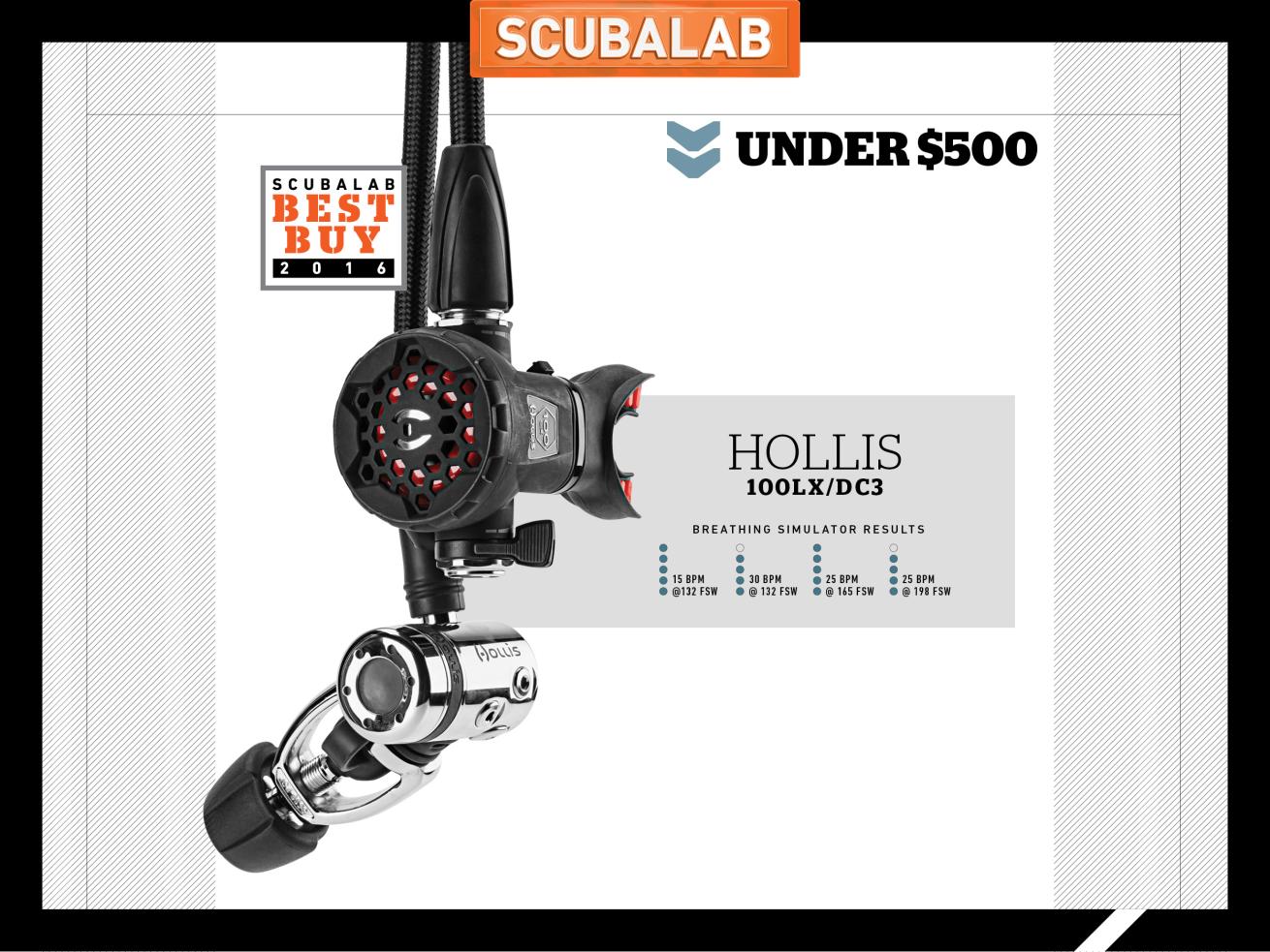 Hollis 100LX Scuba Reg