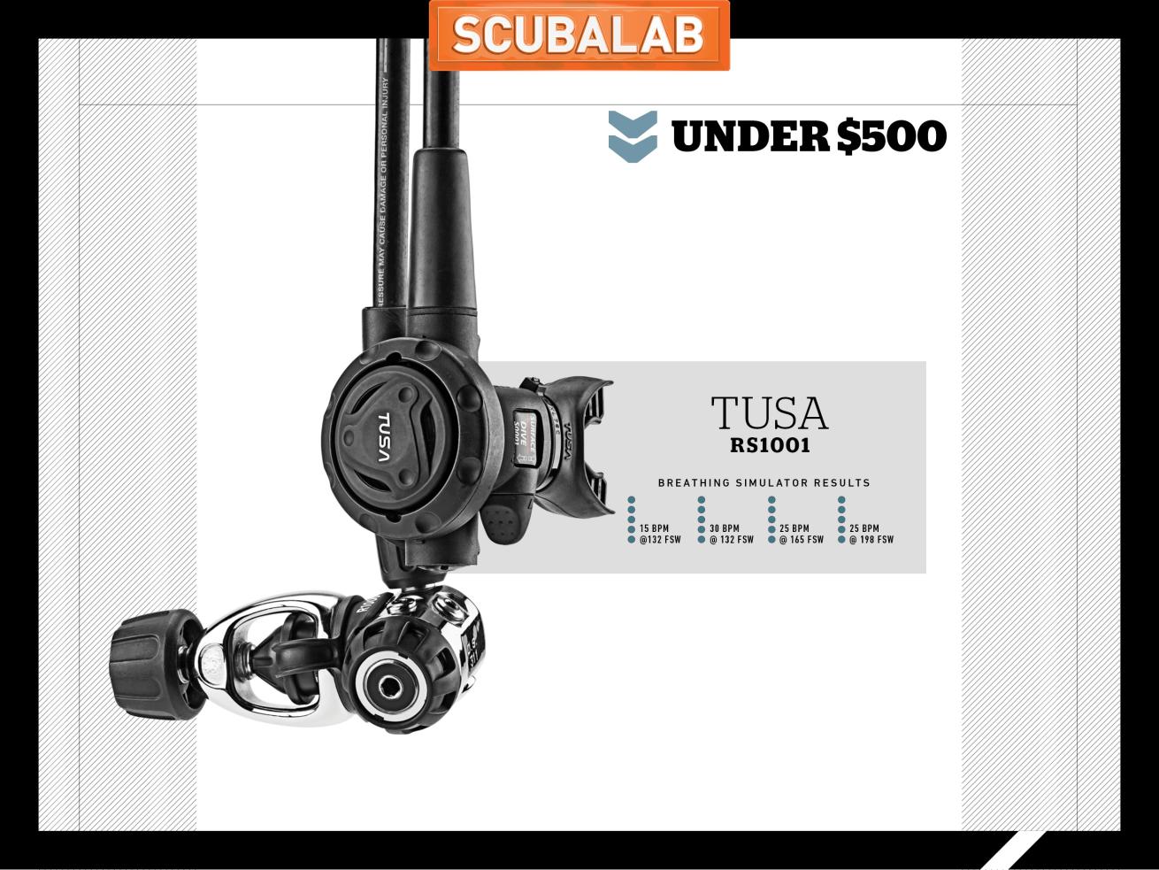 Tusa RS1001 Dive Regulator