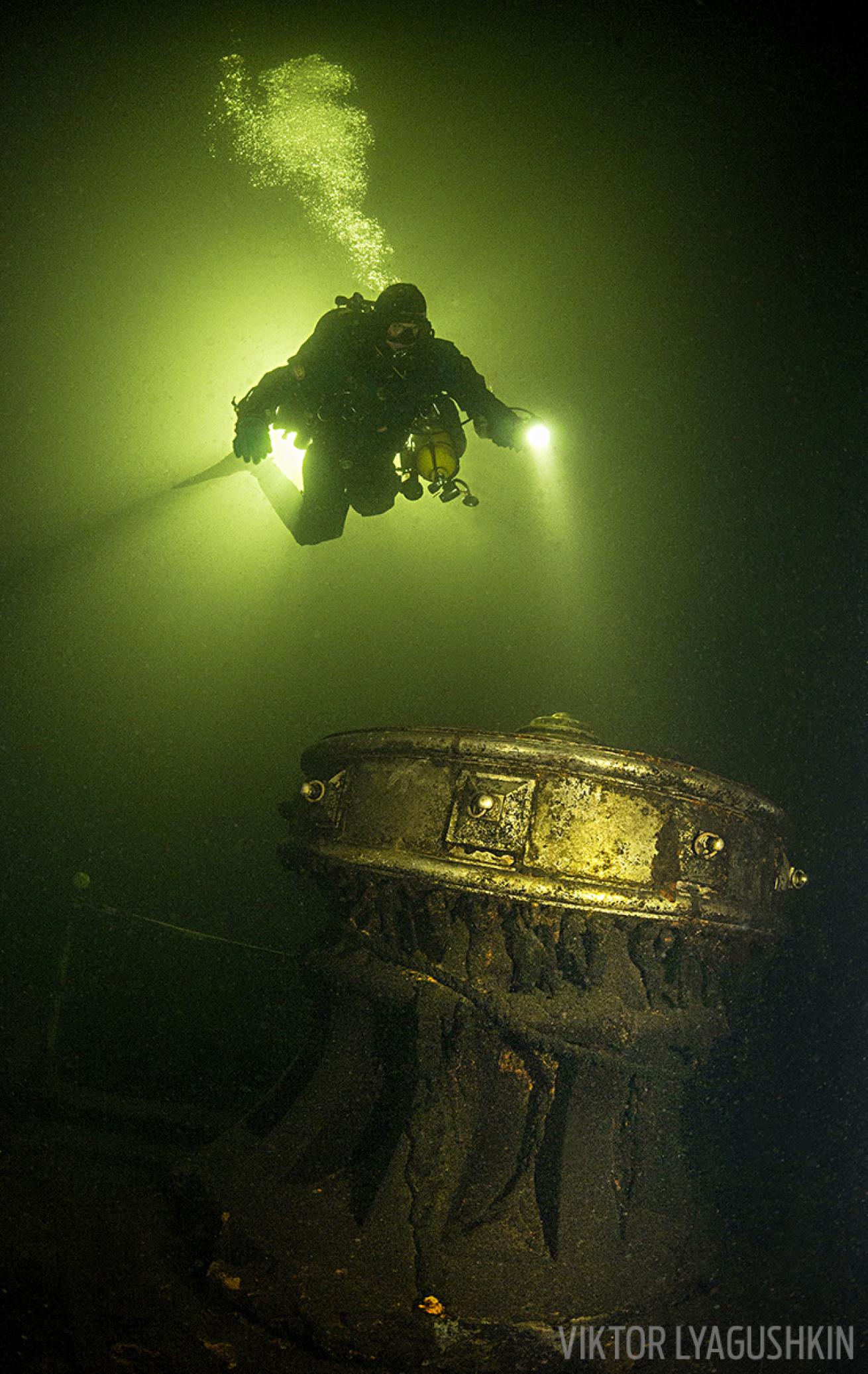 Scuba Diving Baltic Sea Shipwreck