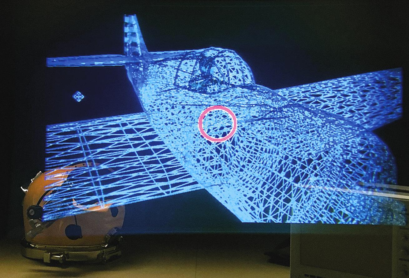 Lab simulation of Virtual Reality Display Scuba Diving Helmet
