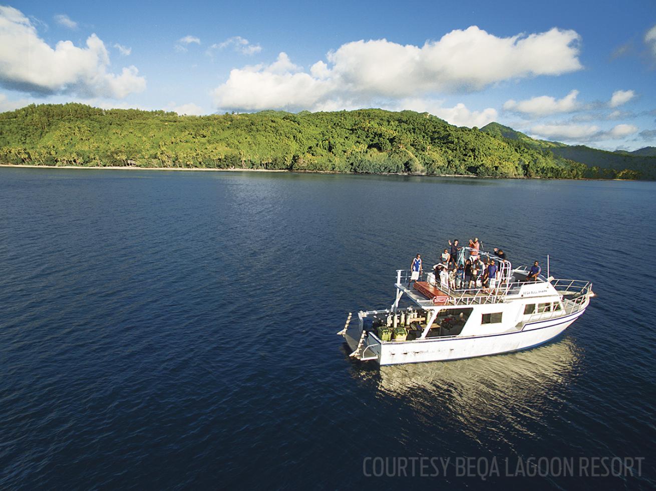 scuba diving Fiji with Beqa Lagoon Resort