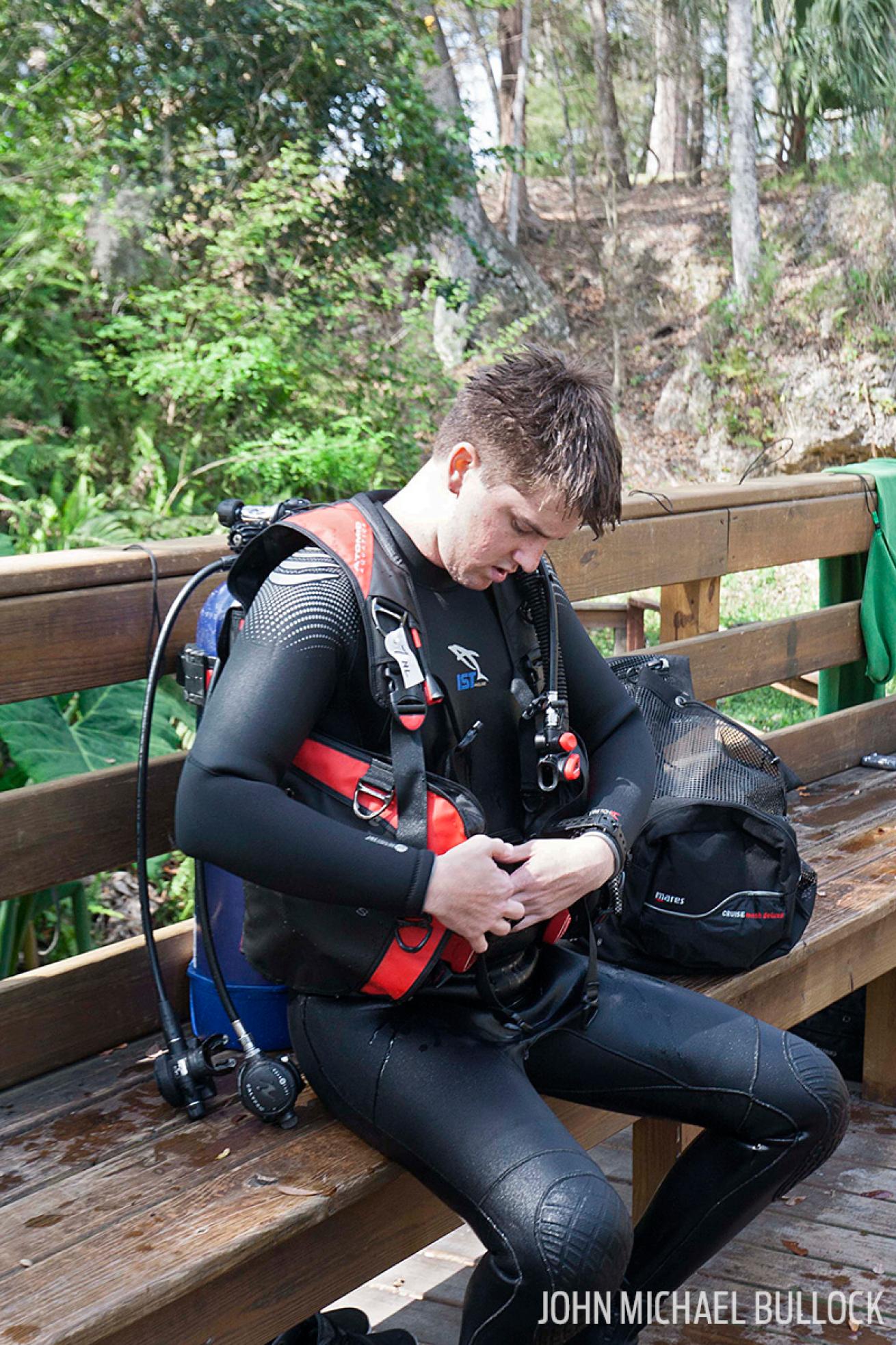 Scuba Diving BCs ScubaLab Test Blue Grotto Florida