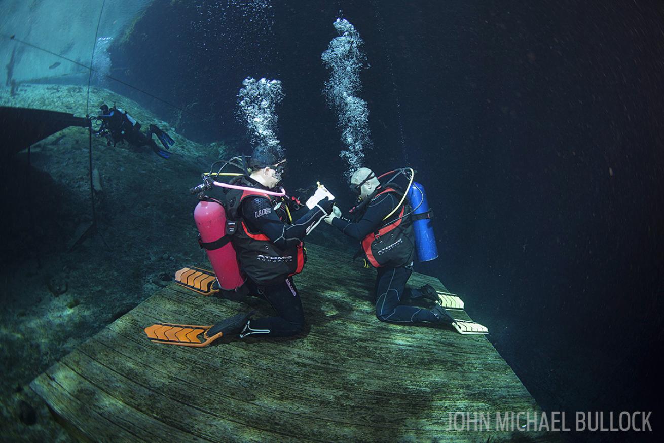 Scuba Diving BCs ScubaLab Test Blue Grotto Florida