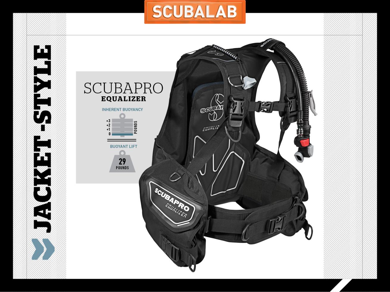 Scubapro Equalizer scuba diving BC ScubaLab review