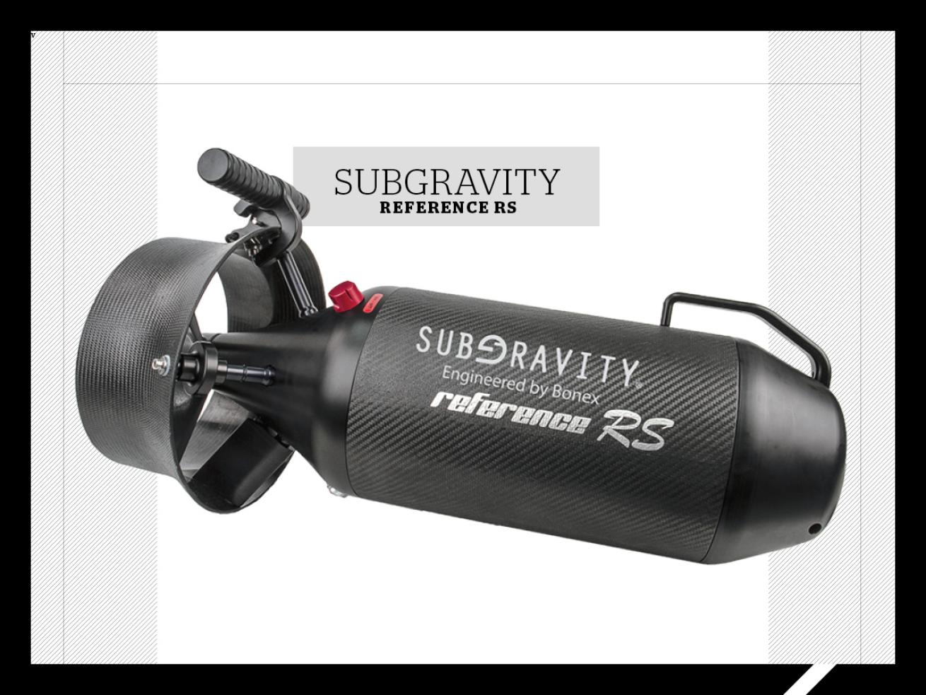 SubGravity Reference RS DPV underwater scuba diving scooter