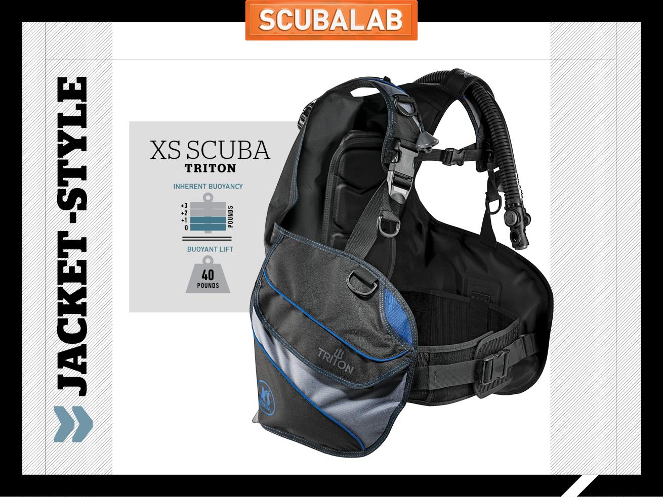 XS Scuba Triton scuba diving BC ScubaLab review