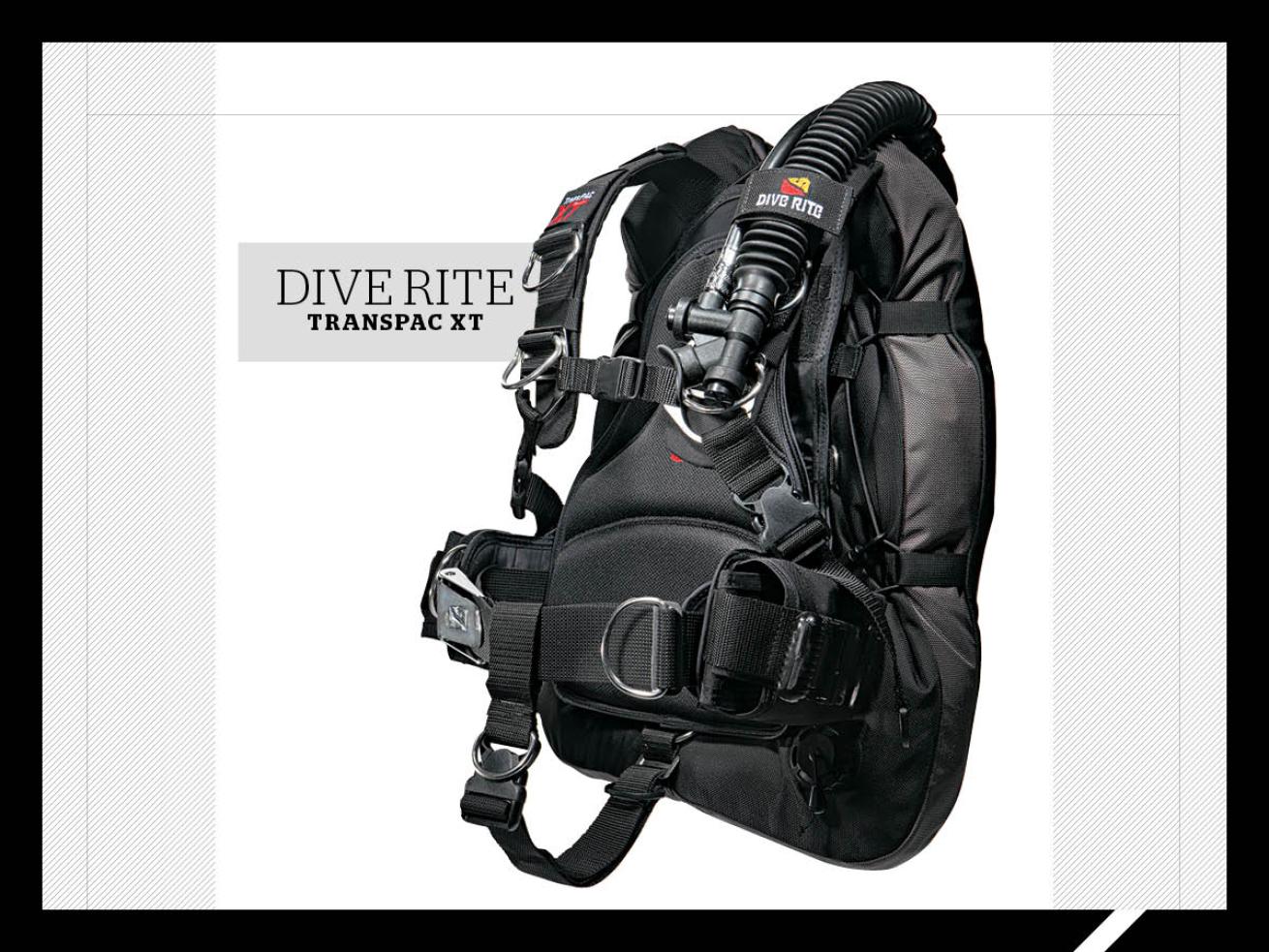 Dive Rite Transpac XT scuba diving harness