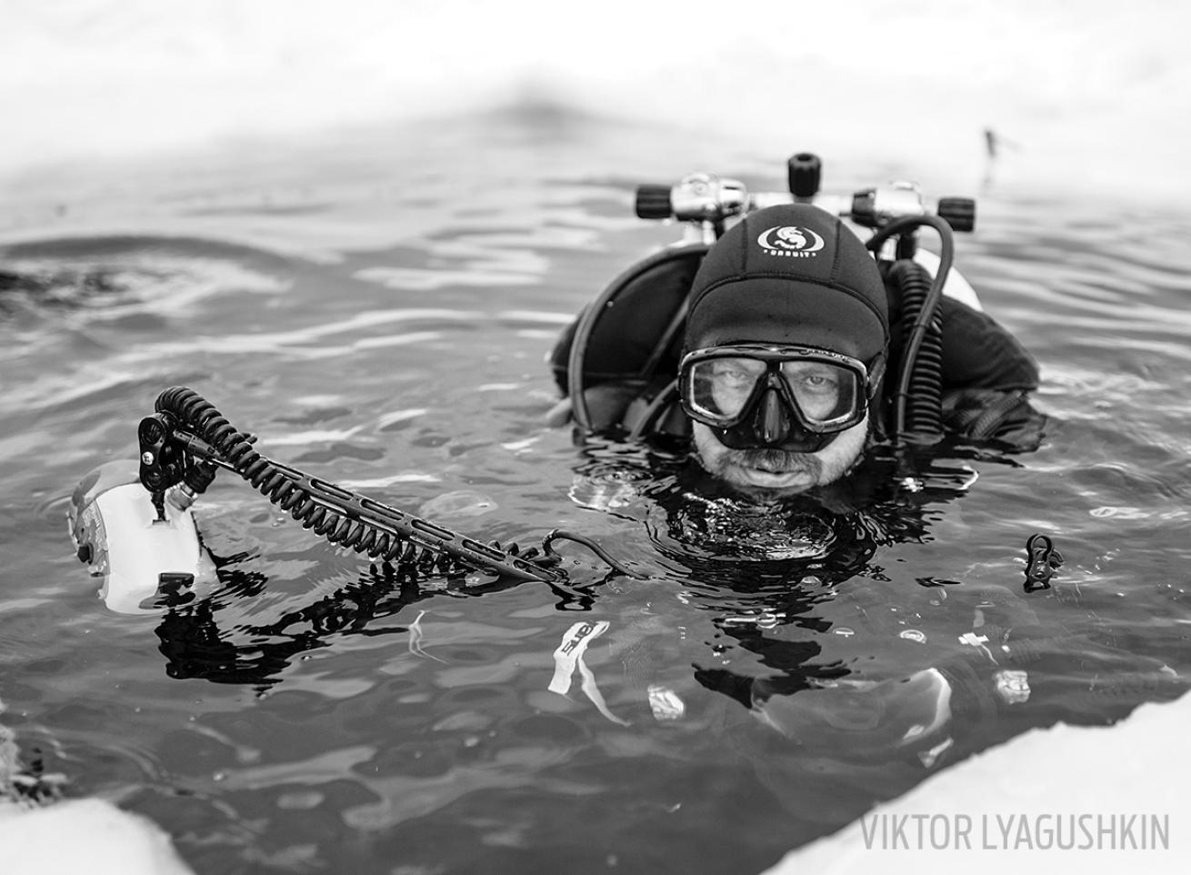 Viktor Lyagushkin underwater photographer