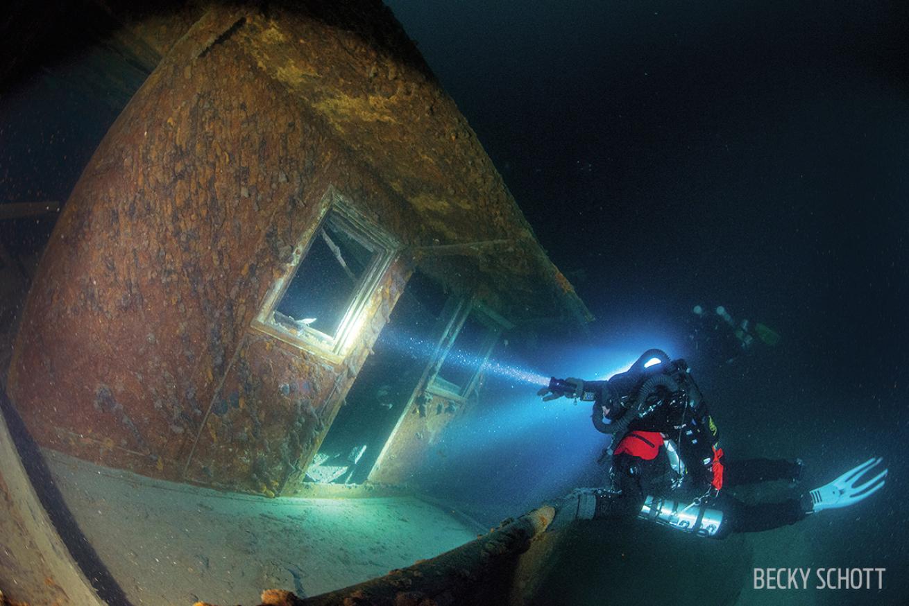 Shipwreck Lake Superior 