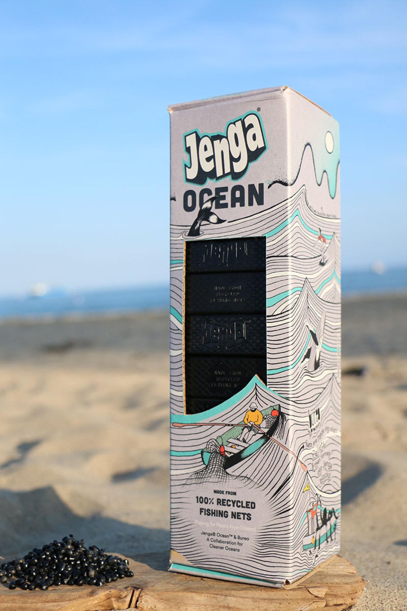 jenga ocean recycled