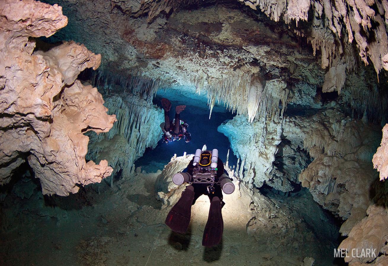 Cave Diver Mexico