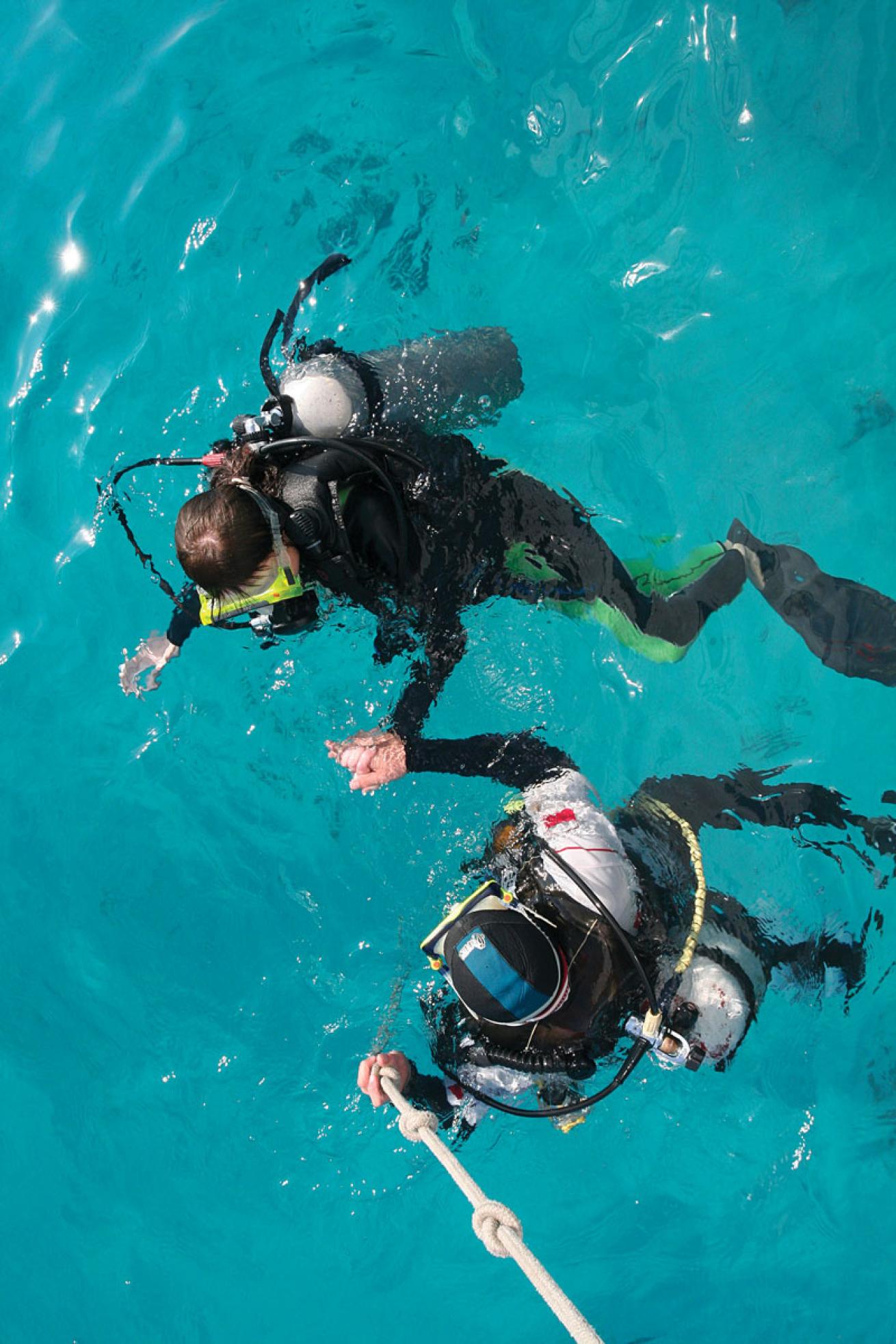 Scuba Divers Bonaire