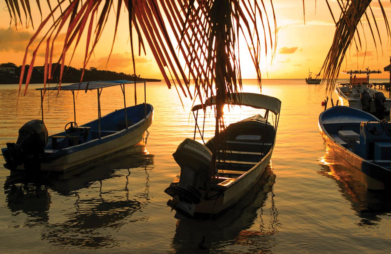 Roatan Honduras Sunset