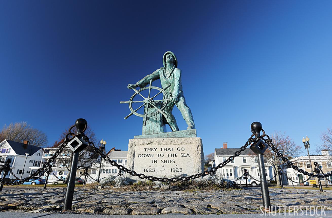 Gloucester Fisherman’s Memorial statue