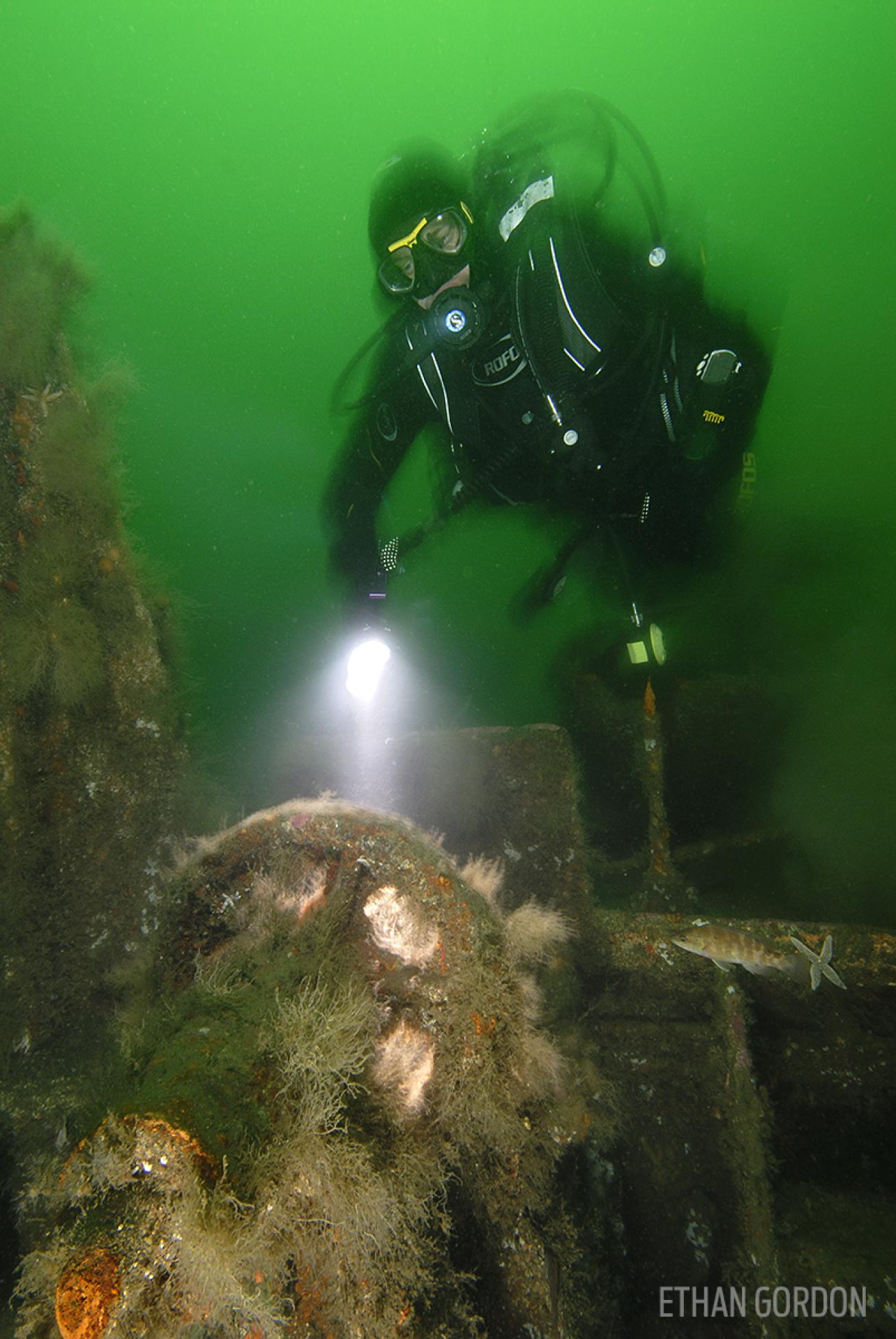 scuba diving Massachusetts wrecks