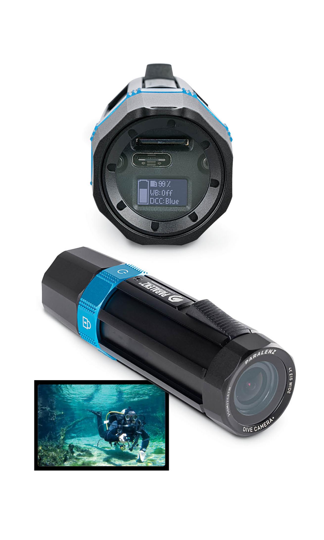 Paralenz underwater camera