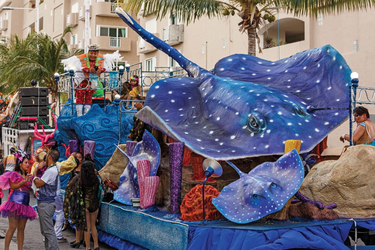 Cozumel Stingray Float Parade