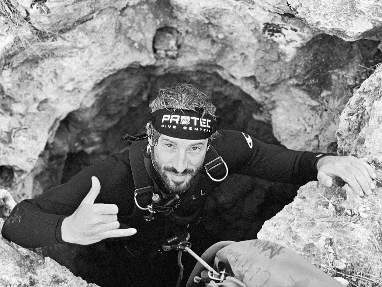 Patrick Widmann Cave Explorer
