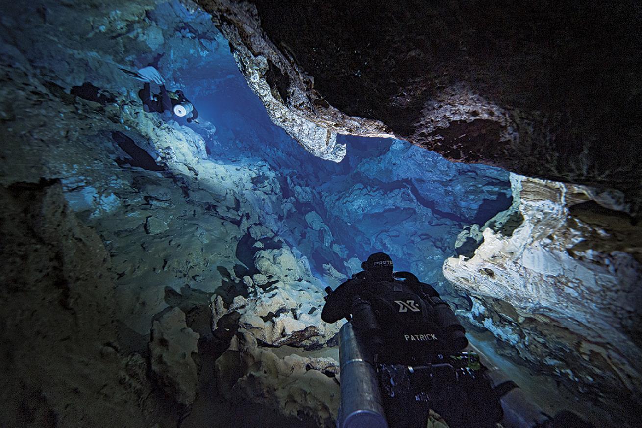Exploring Underwater Caves Madagascar