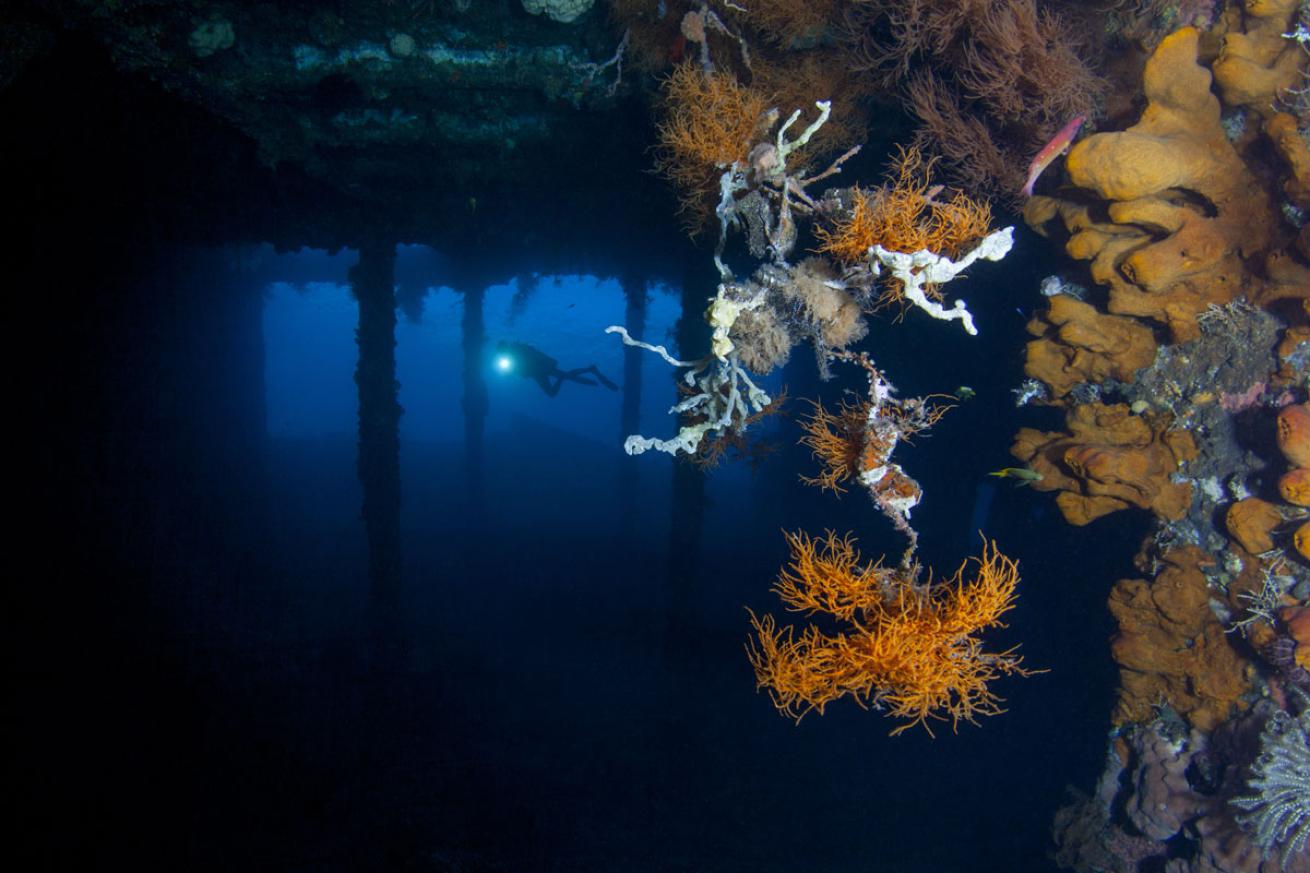 USAT Liberty Shipwreck in Bali, Indonesia