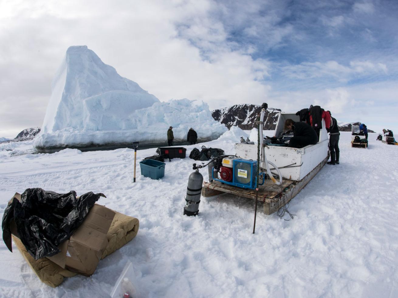 Canada Arctic Tank Fill Station