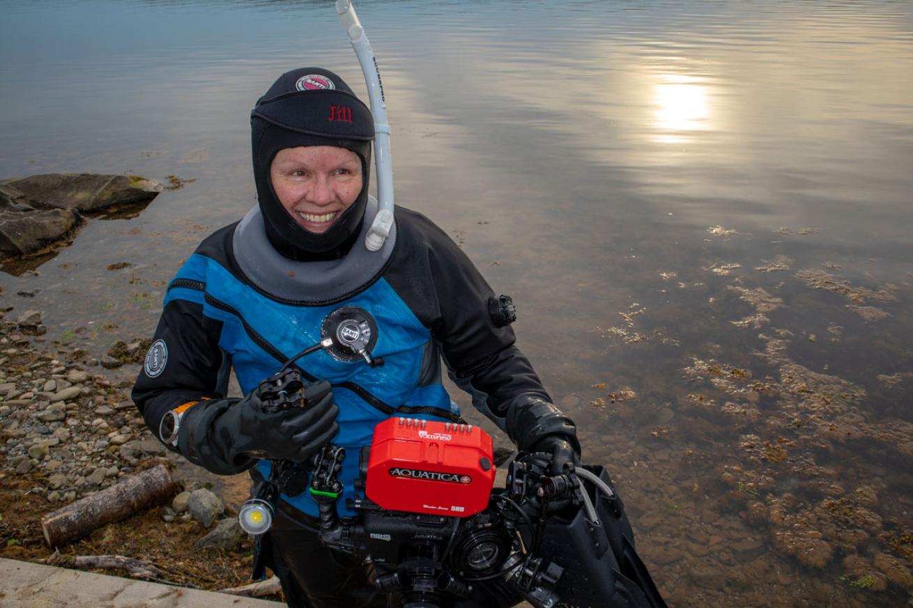 Jill Heinerth in Nova Scotia