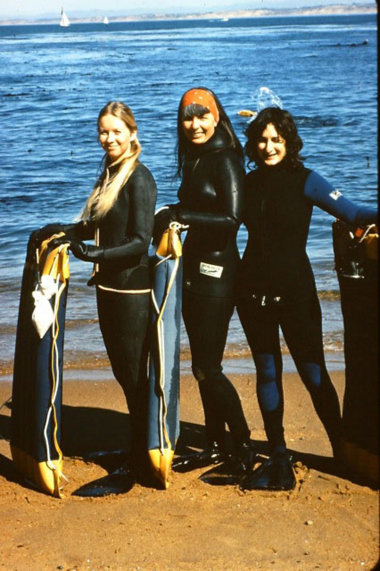 Barbara Allen and Women Wetsuits 