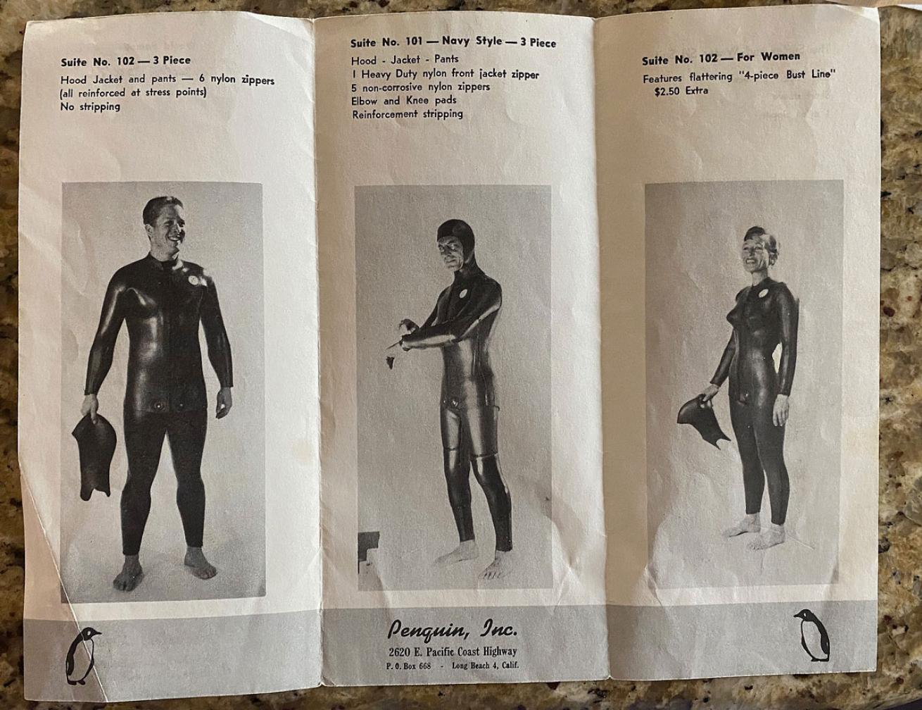 Dottie Frazier Penguin Wetsuits