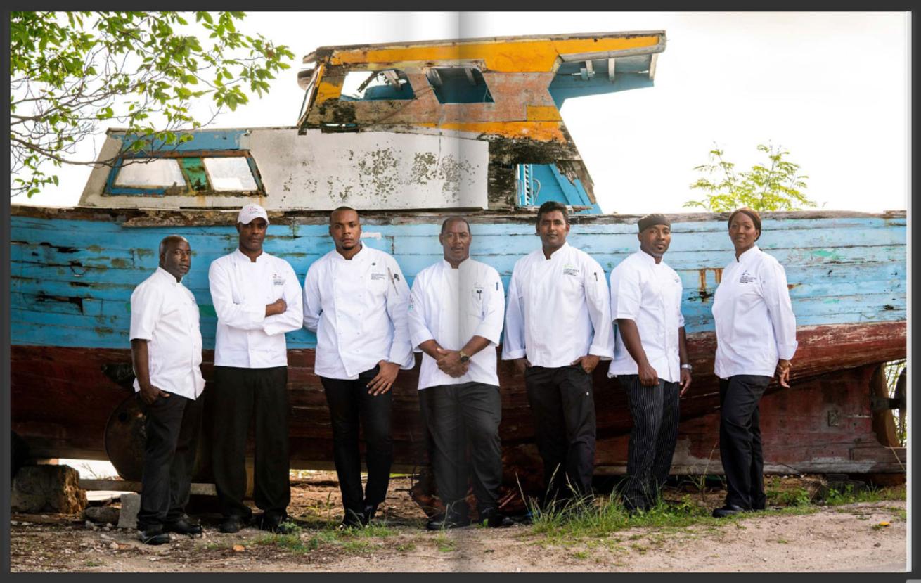 Local Lionfish Chefs in Barbados 