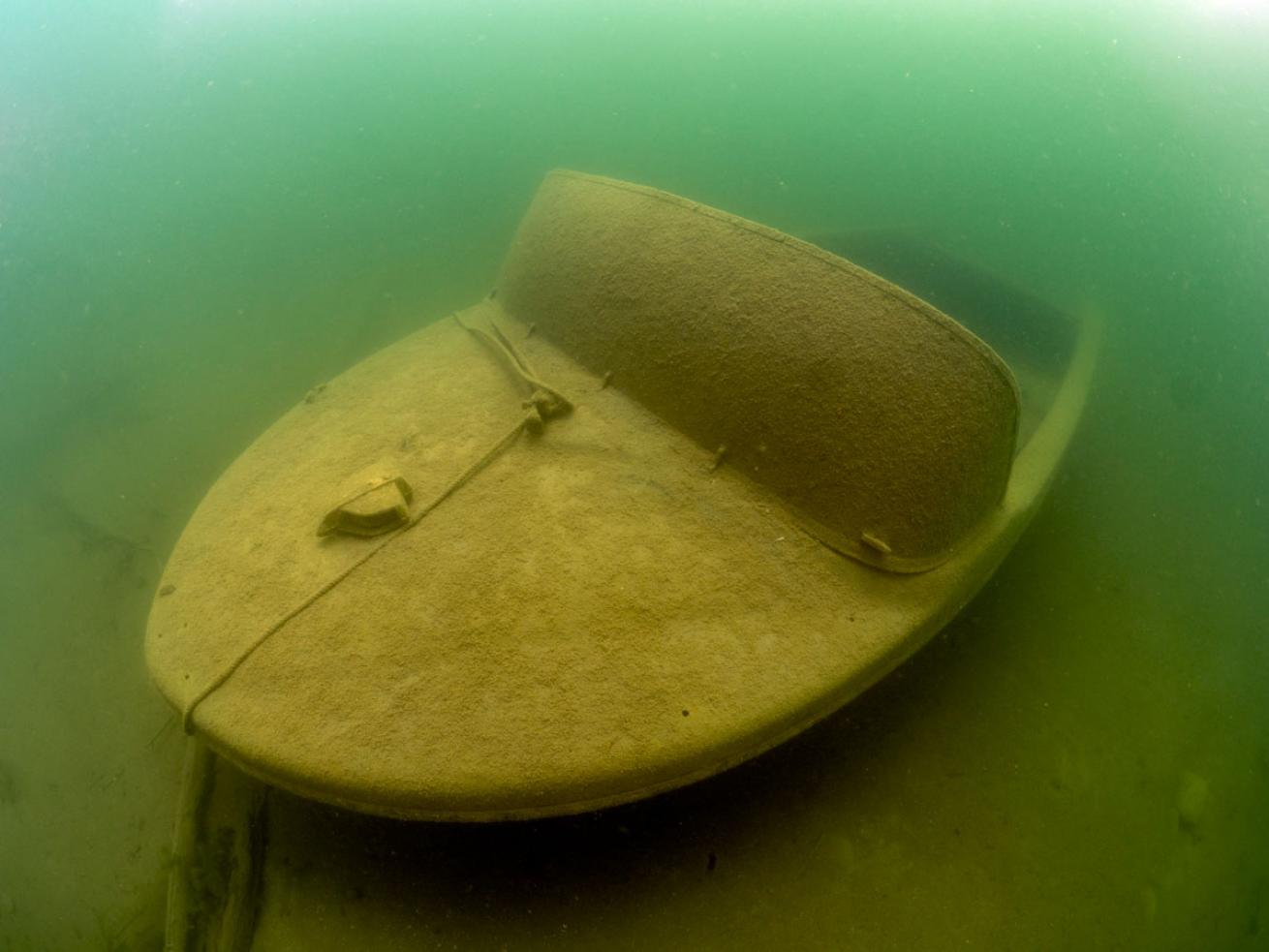 Small Boat Wreck in Manitoba Canada 