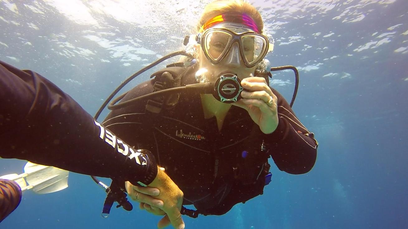 Rebecca Carley Hawaii Dive 2017