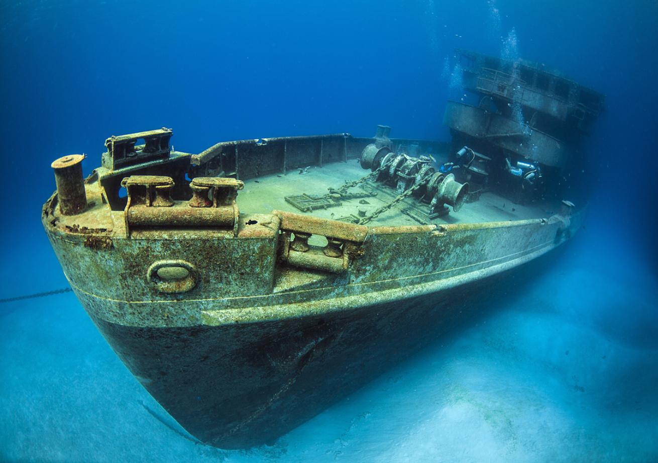 USS Kittiwake in Grand Cayman