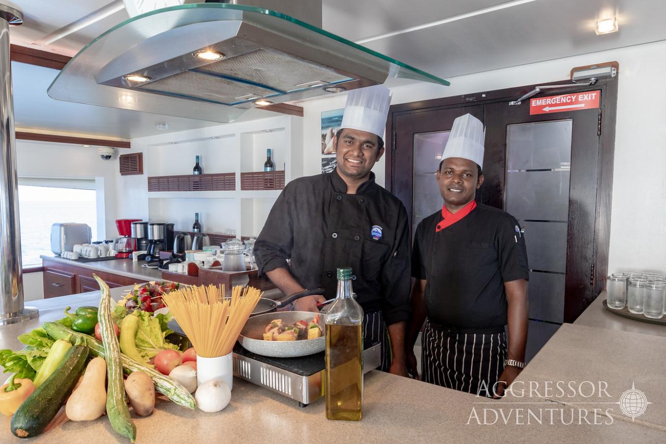 Chefs on Board Maldives Aggressor 
