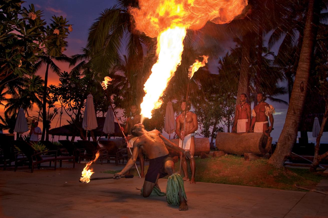 Fiji Fire Dancer