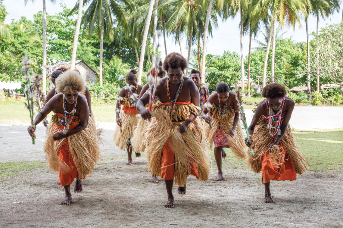 Native Dancers Solomon Islands