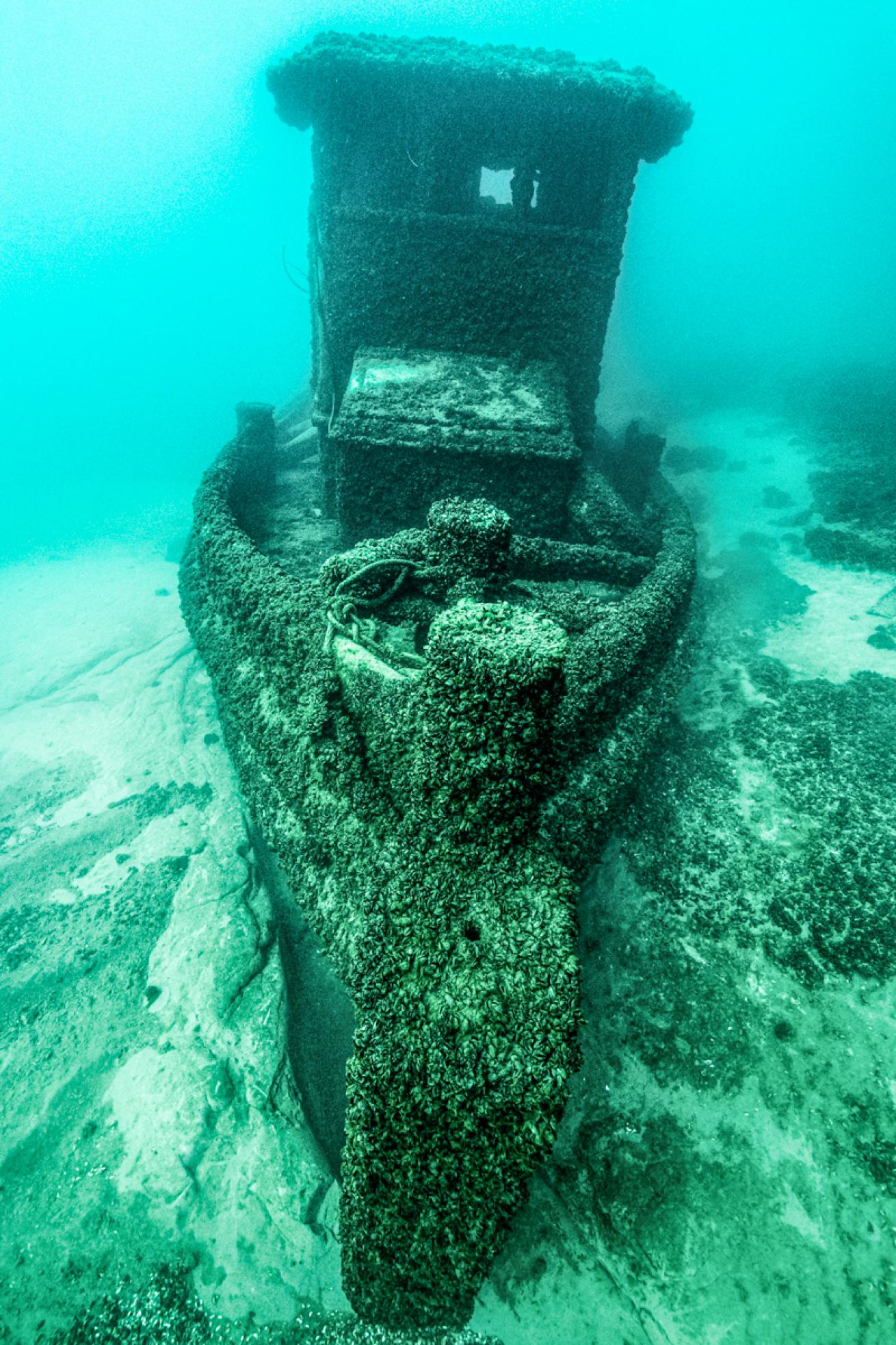 Edward E. Gillen Tug Shipwreck
