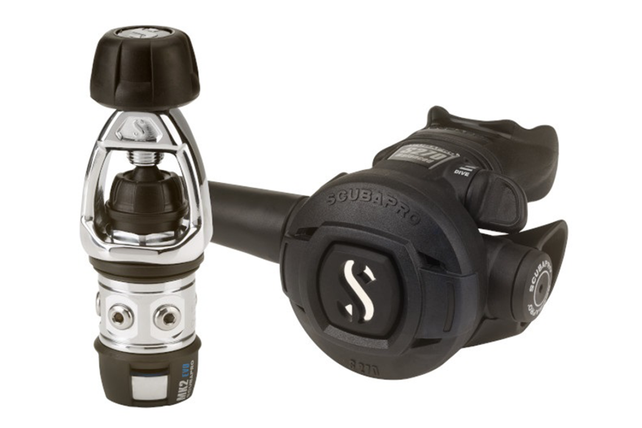 Scubapro S270 second stage regulator with MK2 EVO