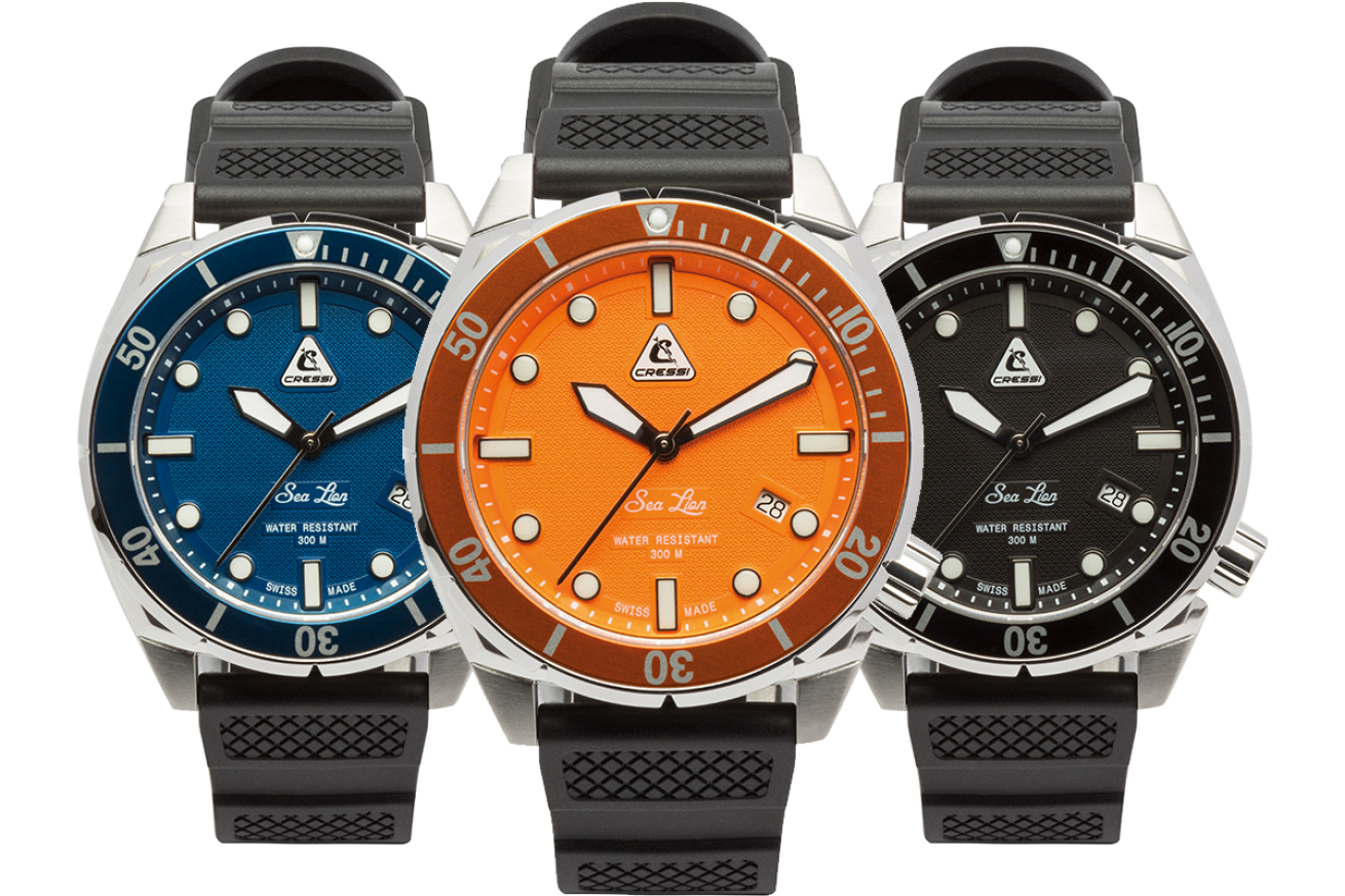 Cressi Sea Lion dive watches