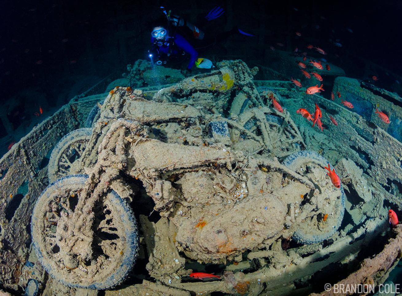 Thistlegorm motorcycles