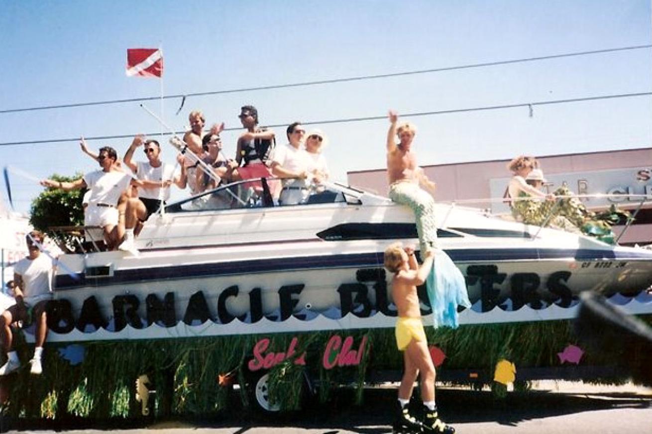 Barnacle Busters float