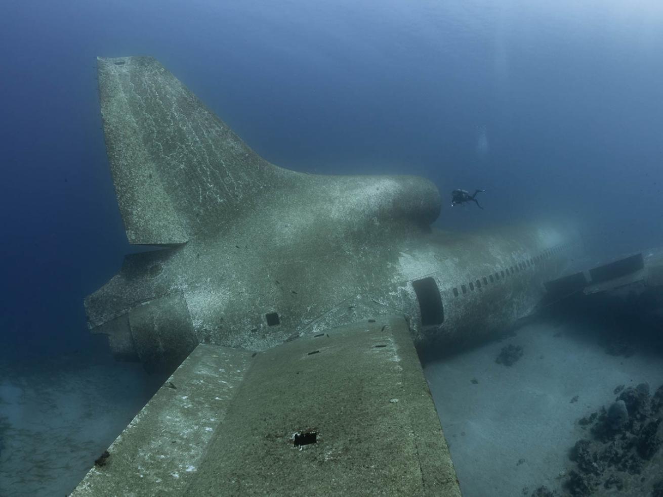 Commercial plan wreck dive - Tristar