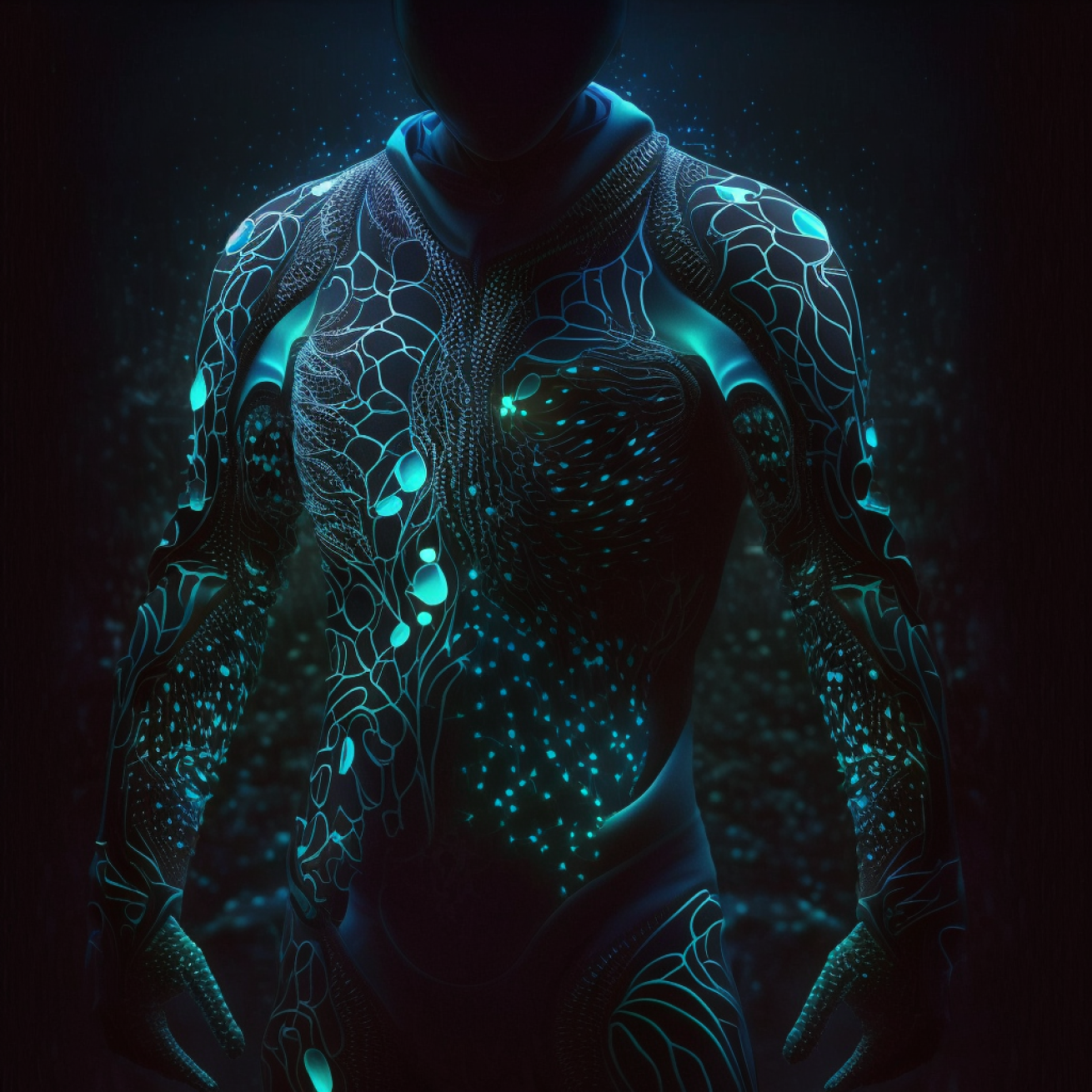 Glowsuit rendering