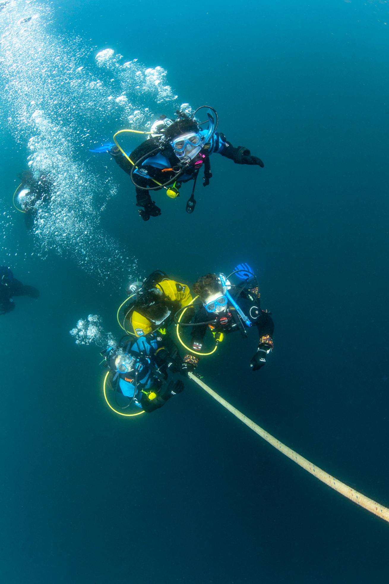 Encouraging water comfort from an early age will lead to more confident divers who are ready to explore the underwater world with you.