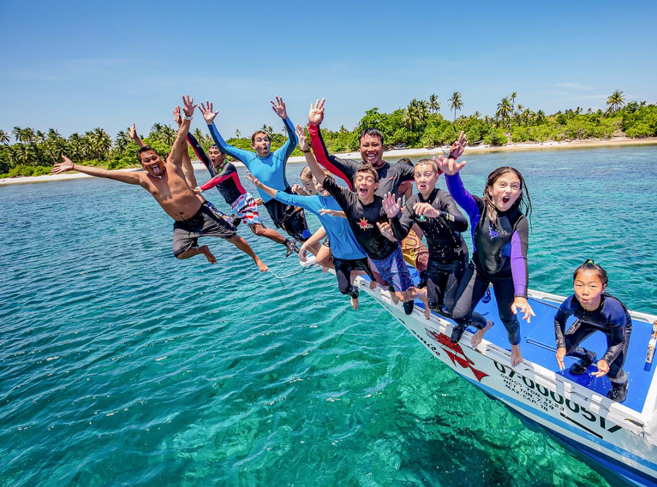 Your first family dive trip without a hitch.