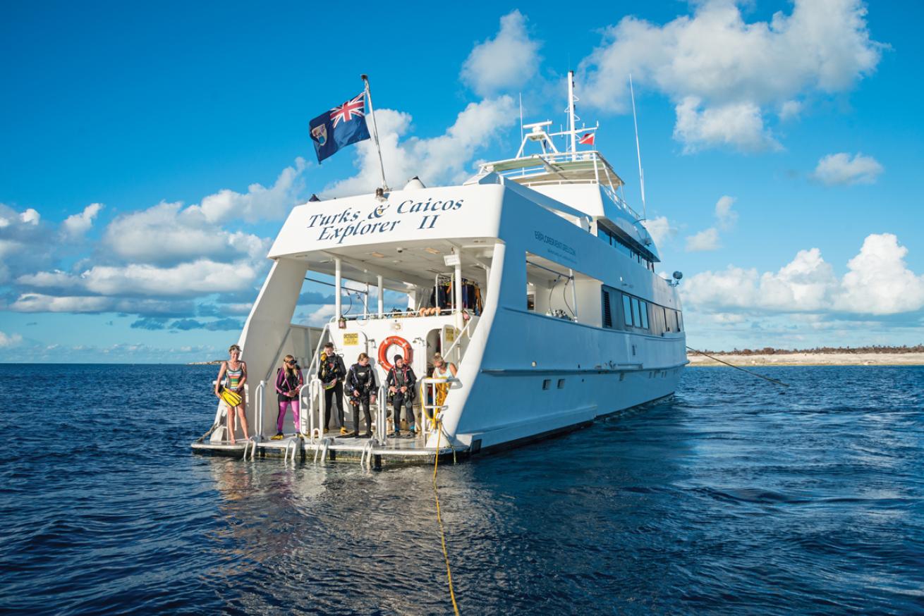 Guests of all ages join in on the fun aboard Turks and Caicos Explorer II.